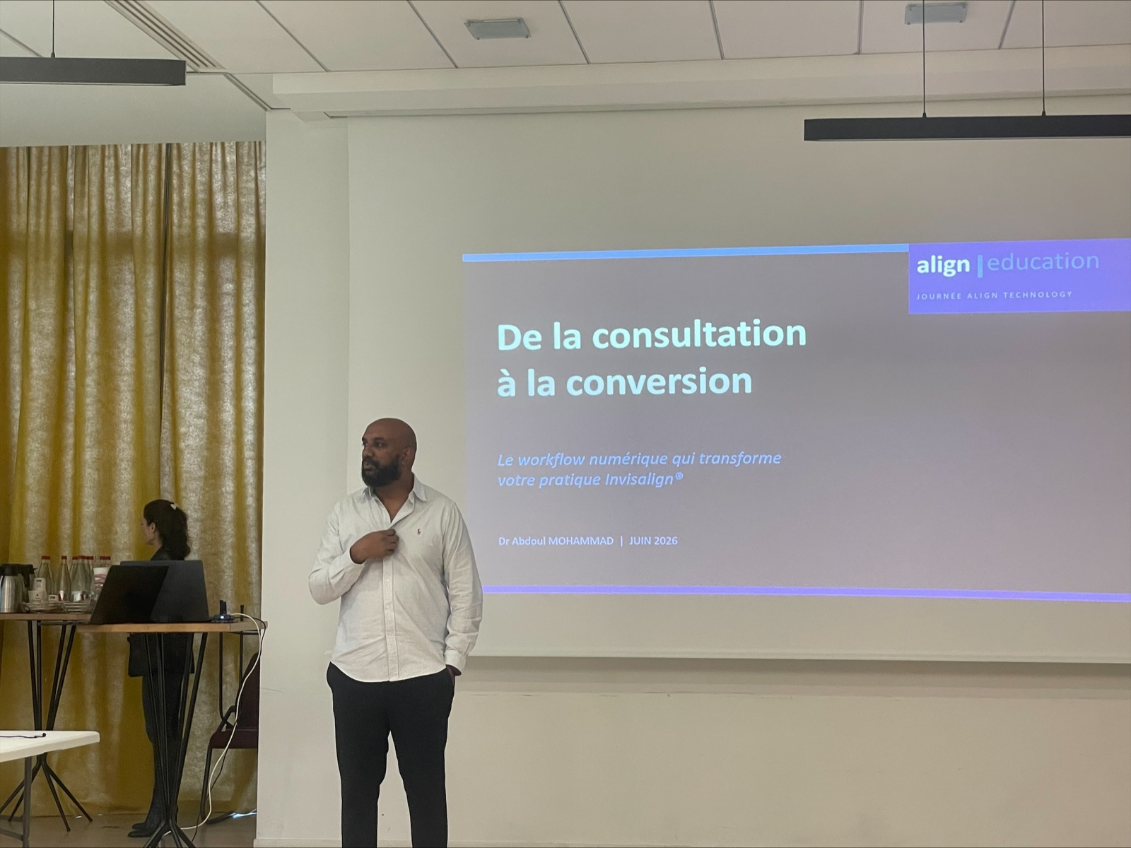 Formation Align, juin 2026 : « De la consultation à la conversion », animée par le Dr Mohammad.